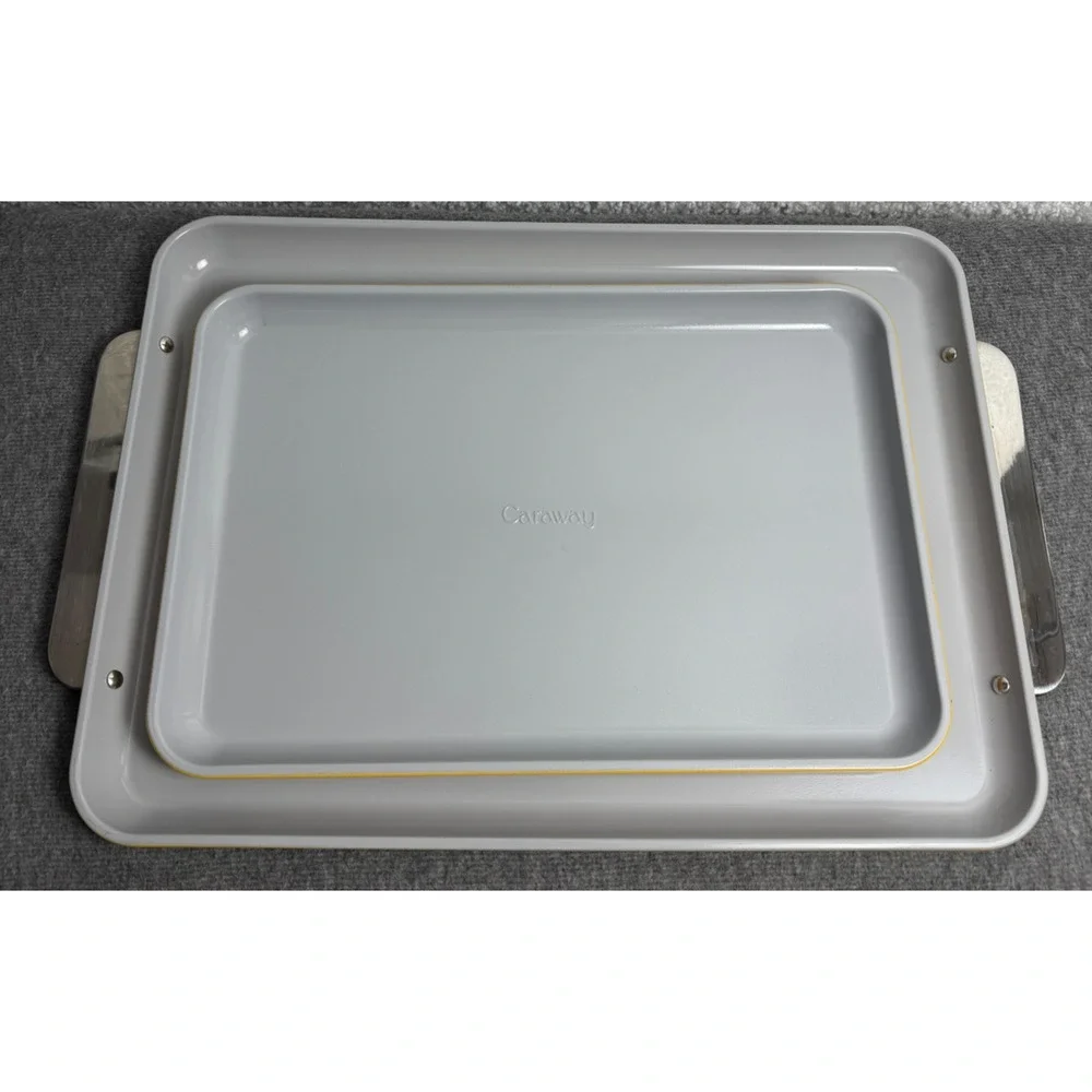 Caraway Non-Stick Ceramic Baking Sheet RARE Duo 18